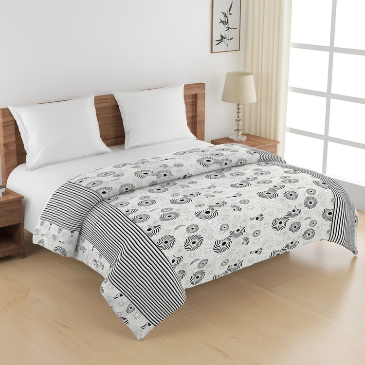 SWAYAM Veda Cotton Printed Double Comforter