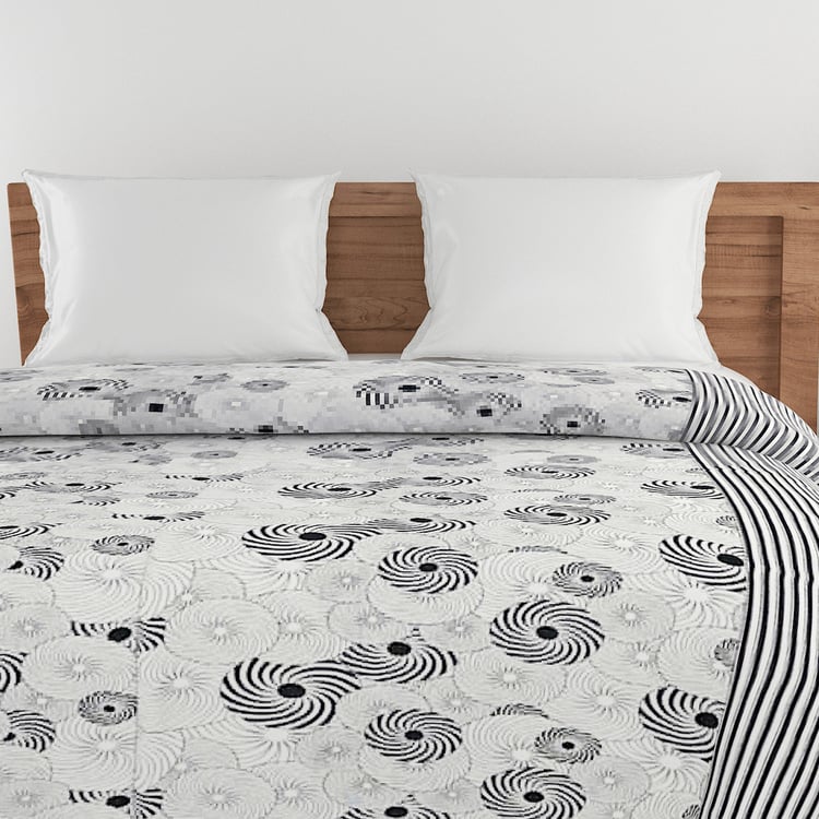 SWAYAM Veda Cotton Printed Double Comforter