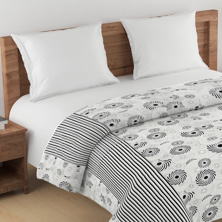 SWAYAM Veda Cotton Printed Double Comforter