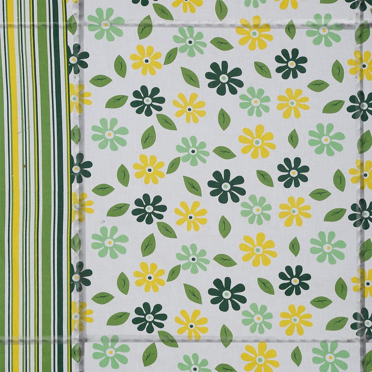 SWAYAM Veda Cotton Floral Print Double Comforter
