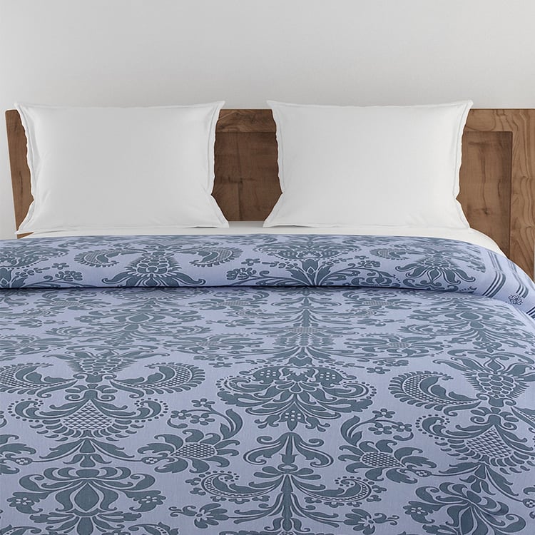 SWAYAM Veda Cotton Ethnic Print Double Comforter
