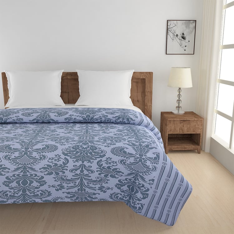 SWAYAM Veda Cotton Ethnic Print Double Comforter