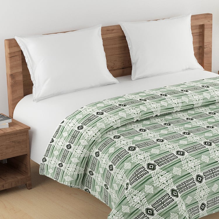 SWAYAM Veda Cotton Printed Double Comforter