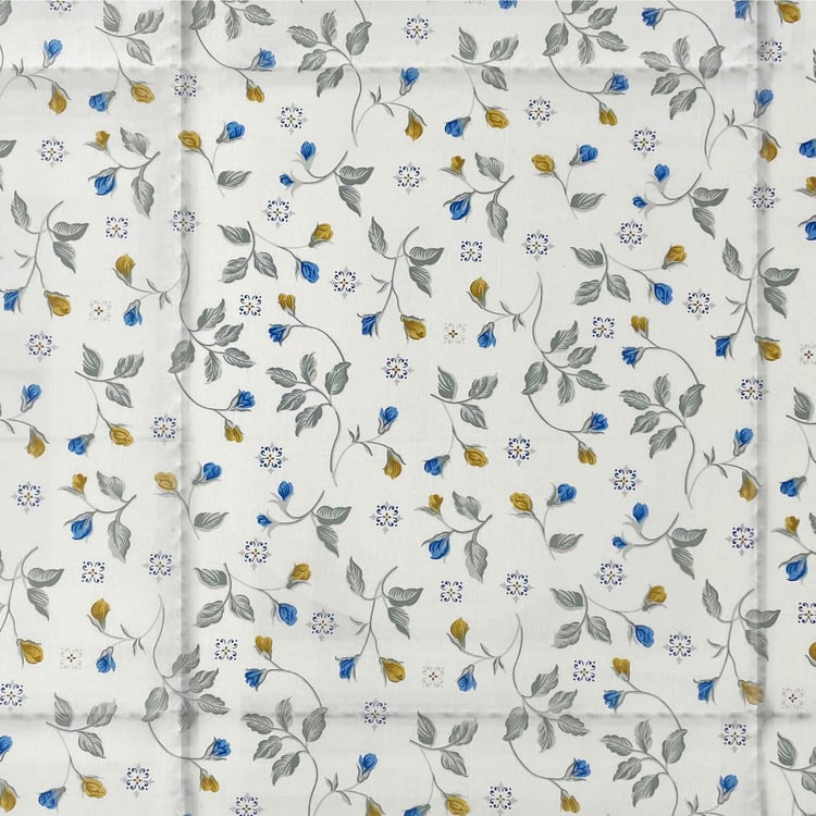 SWAYAM Veda Cotton Floral Print Double Comforter