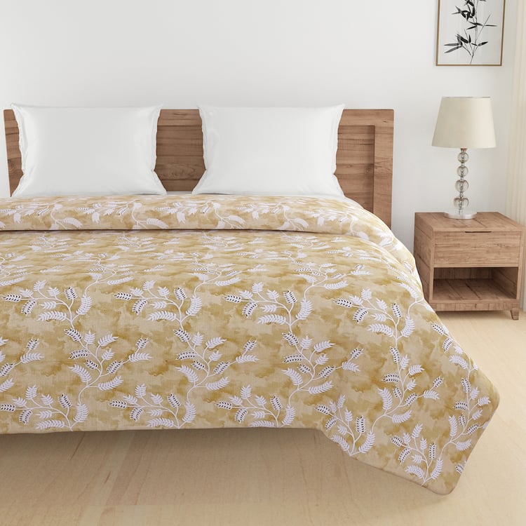 SWAYAM Veda Cotton Printed Double Comforter