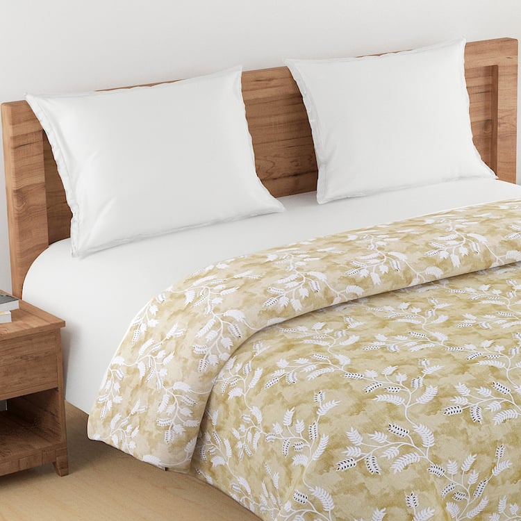 SWAYAM Veda Cotton Printed Double Comforter