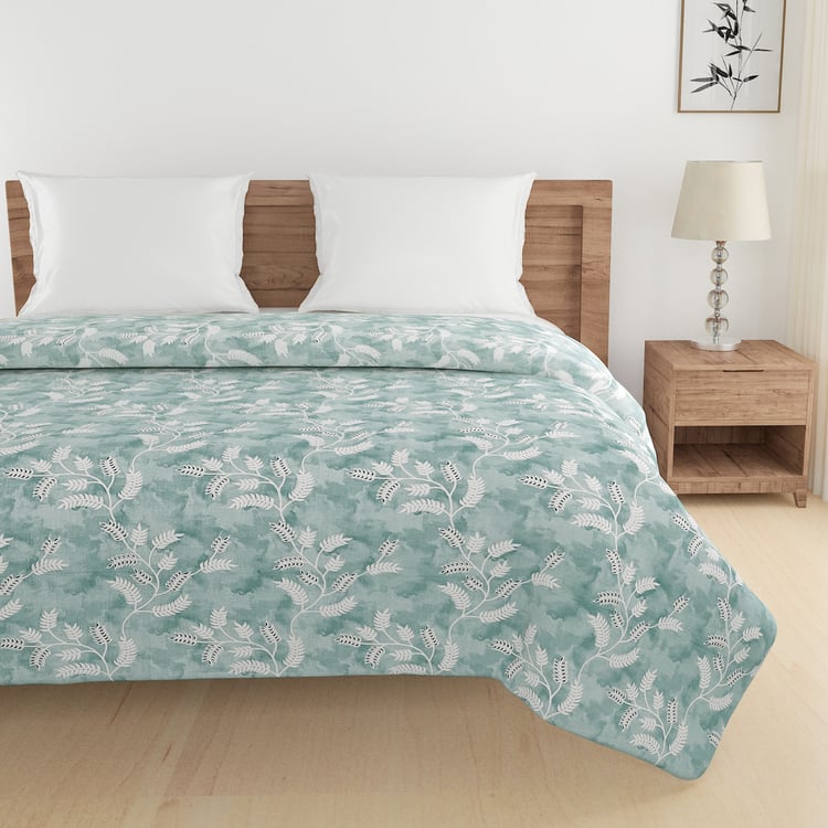 SWAYAM Veda Cotton Printed Double Comforter