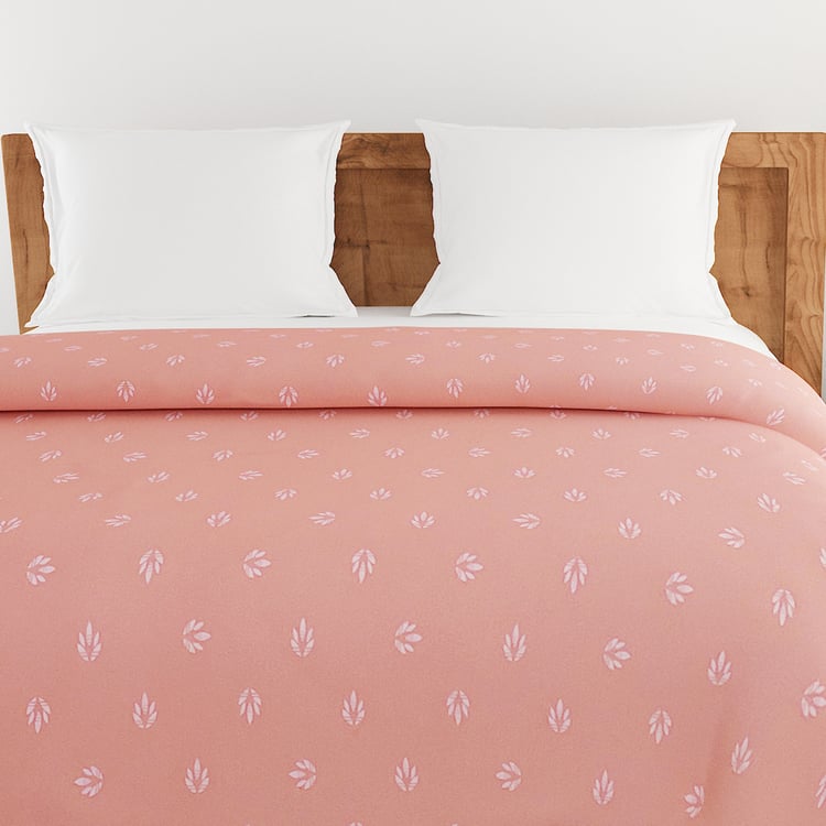SWAYAM Zinnia Cotton Printed Double Comforter