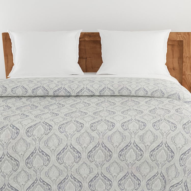 SWAYAM Zinnia Cotton Ethnic Print Double Comforter
