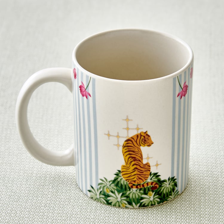 Niko Swiss Set of 4 Stoneware Coffee Mugs - 340ml