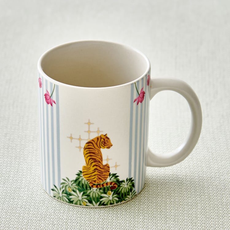 Niko Swiss Set of 4 Stoneware Coffee Mugs - 340ml