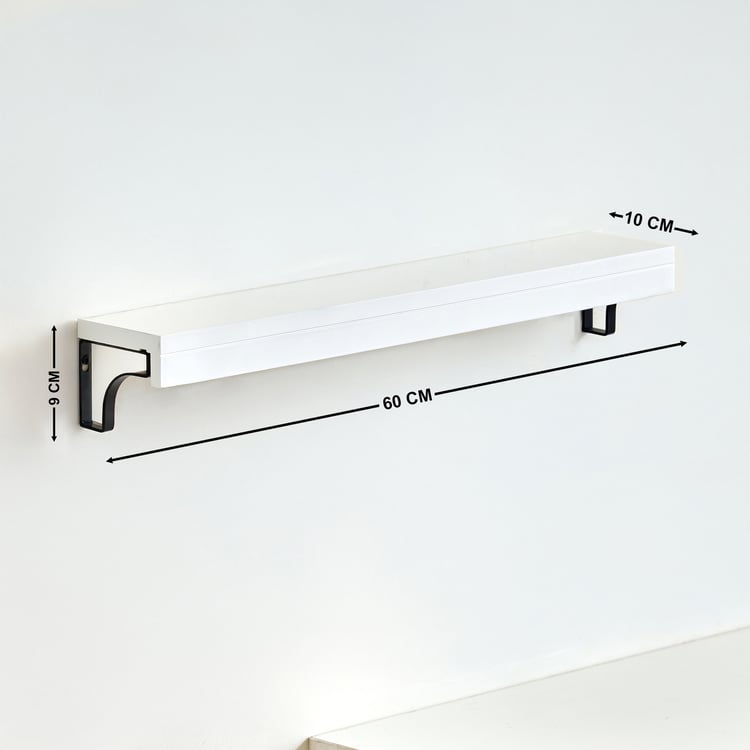 Eli LED Wall Shelf - White