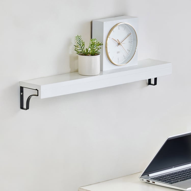 Eli LED Wall Shelf - White