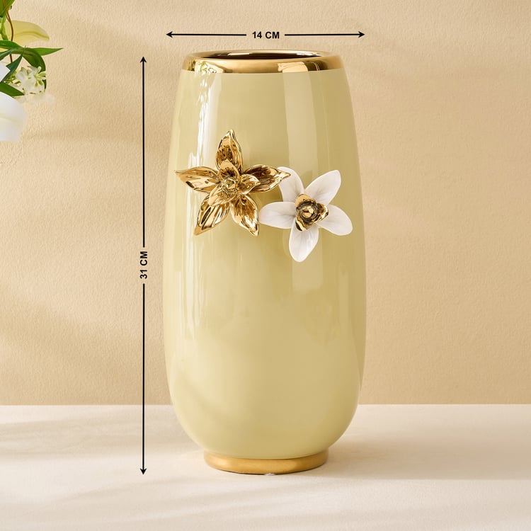 Amara Hana Ceramic Floral Vase - Small