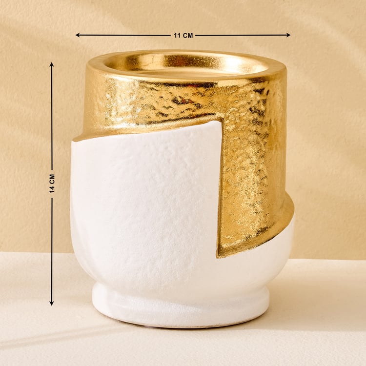 Evoke Ivy Ceramic T-Light Candle Holder