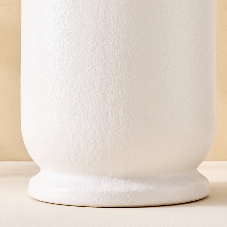 Evoke Ivy Ceramic and Metal Colourblocked Vase