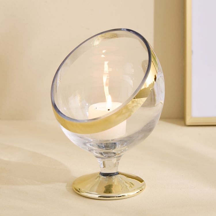 Evoke Glass Cup Votive Candle Holder
