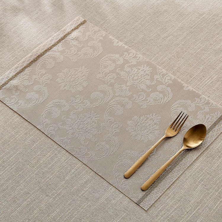 Eden Fest Set of 6 PVC Jacquard Placemat