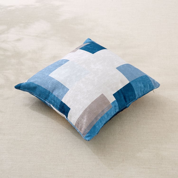 Celebration Array Bunv Set of 2 Geometric Print Cushion Covers - 40x40cm
