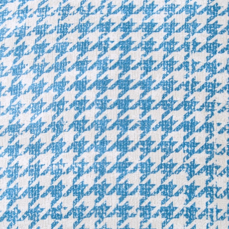 Celebration Realms Bunv Set of 2 Houndstooth Print Cushion Covers - 40x40cm