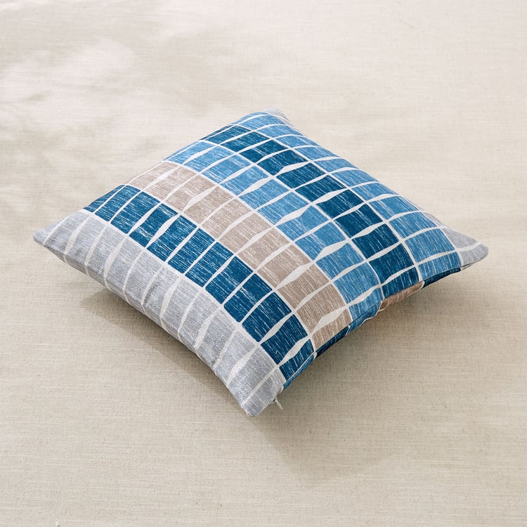 Celebration Vault Bunv Set of 2 Printed Cushion Covers - 40x40cm