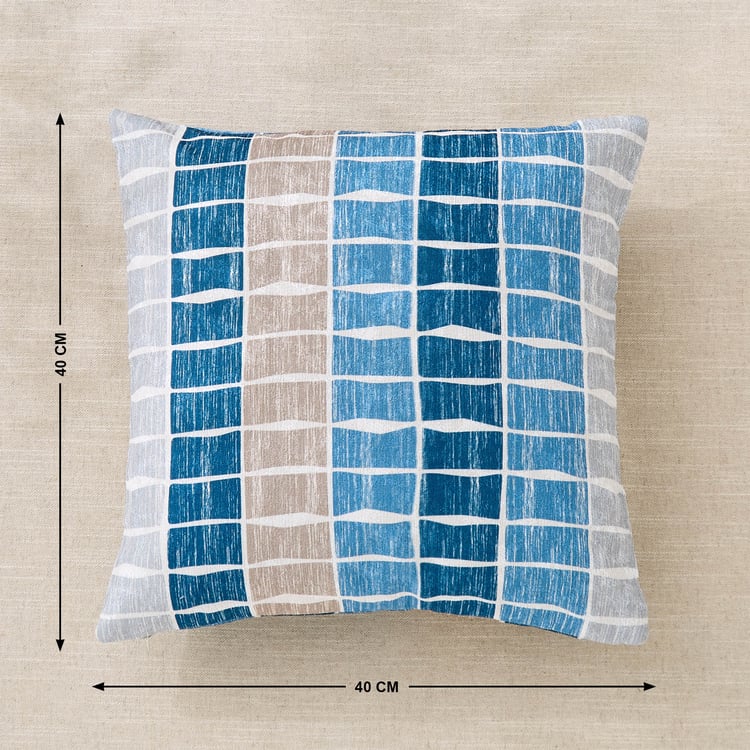 Celebration Vault Bunv Set of 2 Printed Cushion Covers - 40x40cm