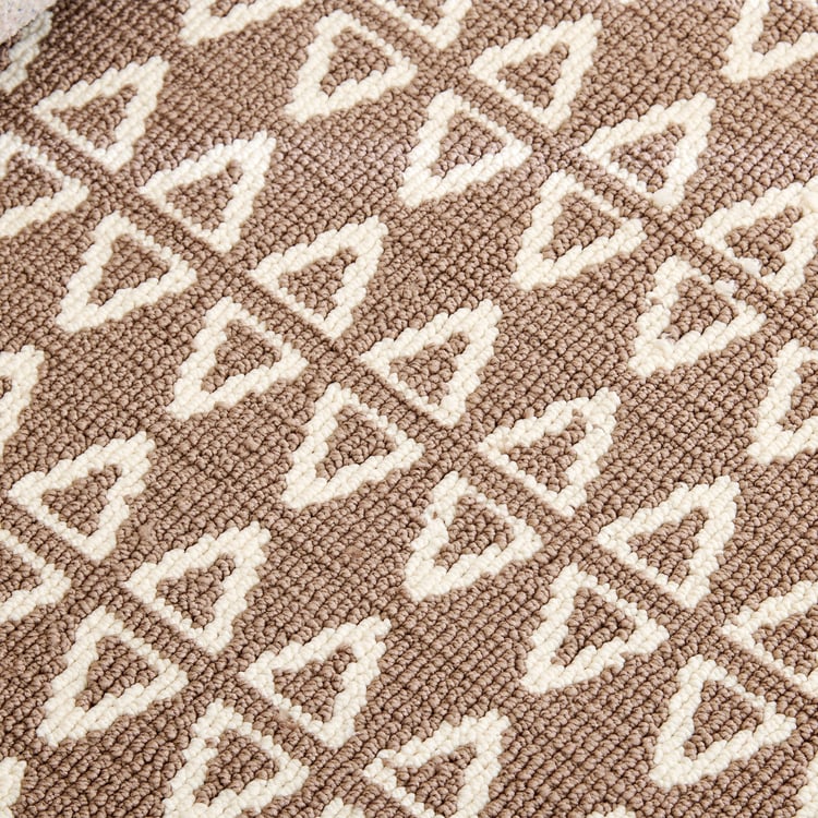 Nicolas Zinu Knitted Dhurrie - 90x60cm