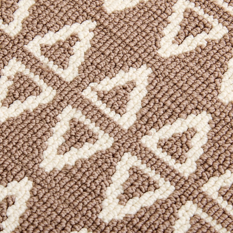 Nicolas Zinu Knitted Dhurrie - 90x60cm