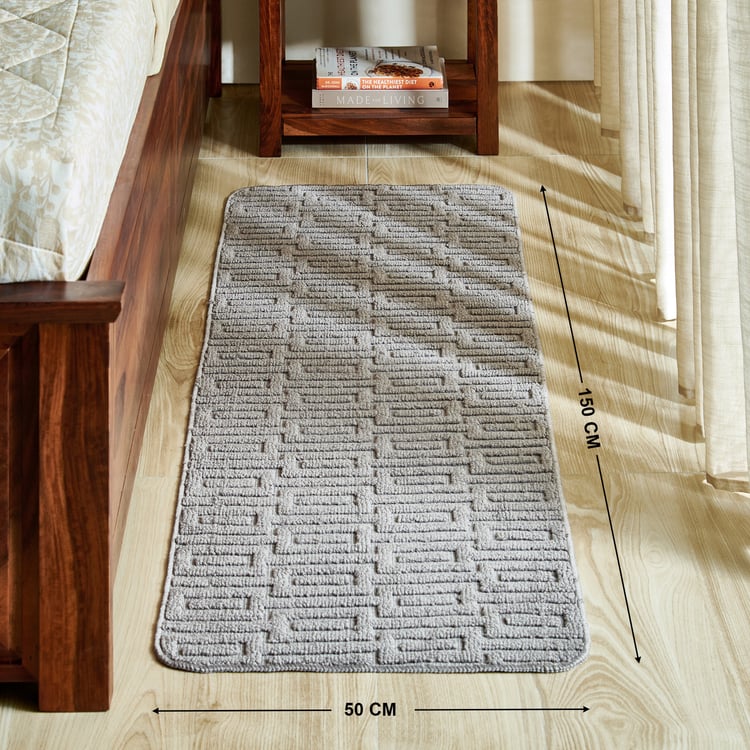 Nicolas Knitra Knitted Bedside Runner - 150x50cm