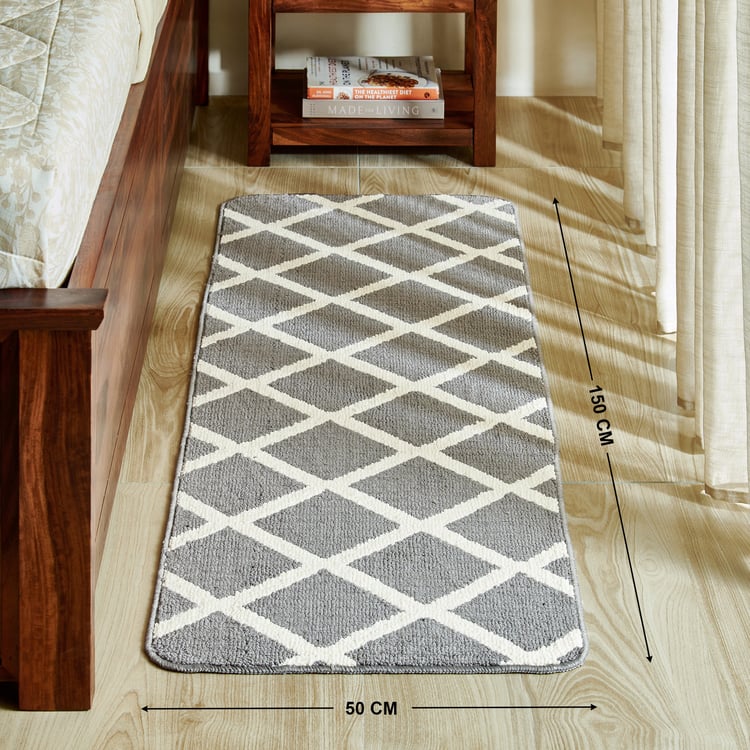 Nicolas Zyra Knitted Bedside Runner - 150x50cm