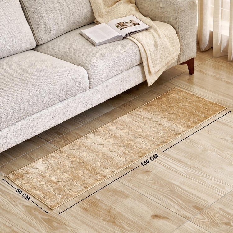 Vienna Sienna Woven Carpet - 150x50cm