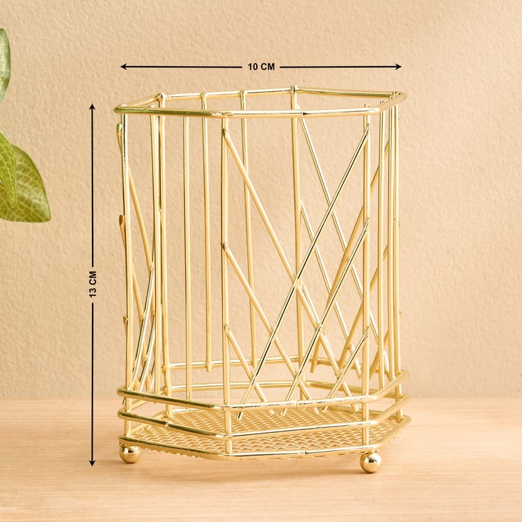 Orion Chromeware Ellora Metal Utensil Holder