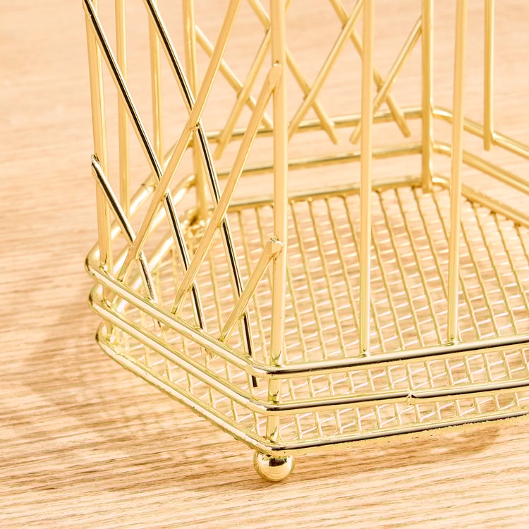 Orion Chromeware Ellora Metal Utensil Holder