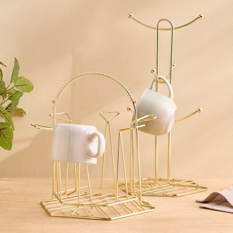 Orion Chromeware Ellora Metal Coffee Set Holder