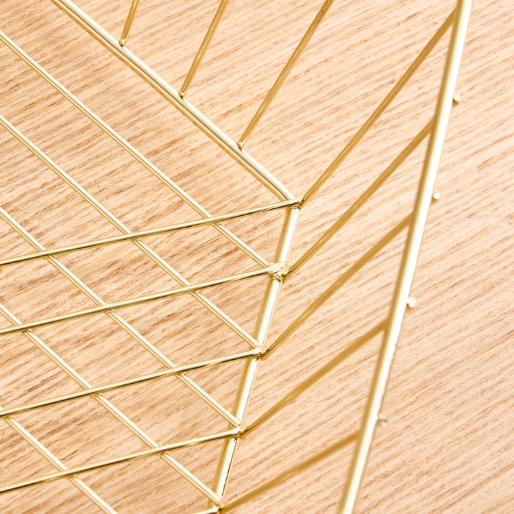 Orion Chromeware Ellora Metal Fruit Basket