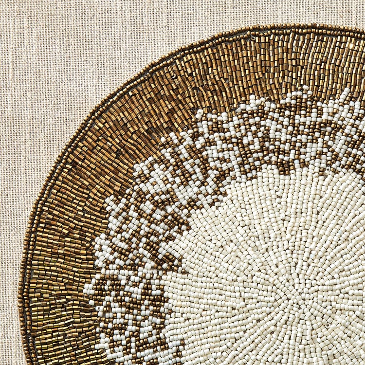 Halcyon Galax Glass Beaded Placemat
