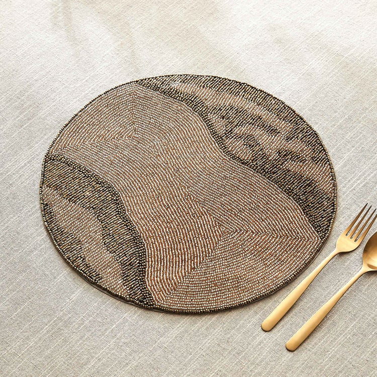 Halcyon Galaxy Glass Beaded Placemat