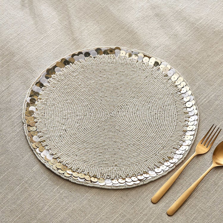 Halcyon Glass Beaded Placemat