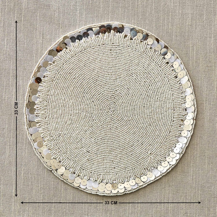 Halcyon Glass Beaded Placemat