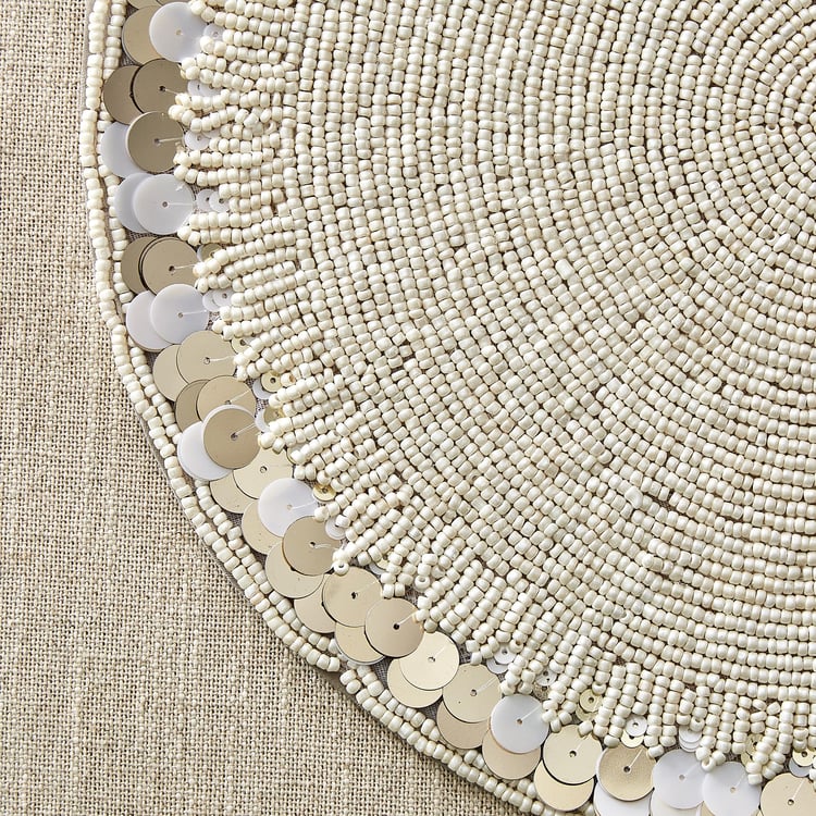 Halcyon Glass Beaded Placemat