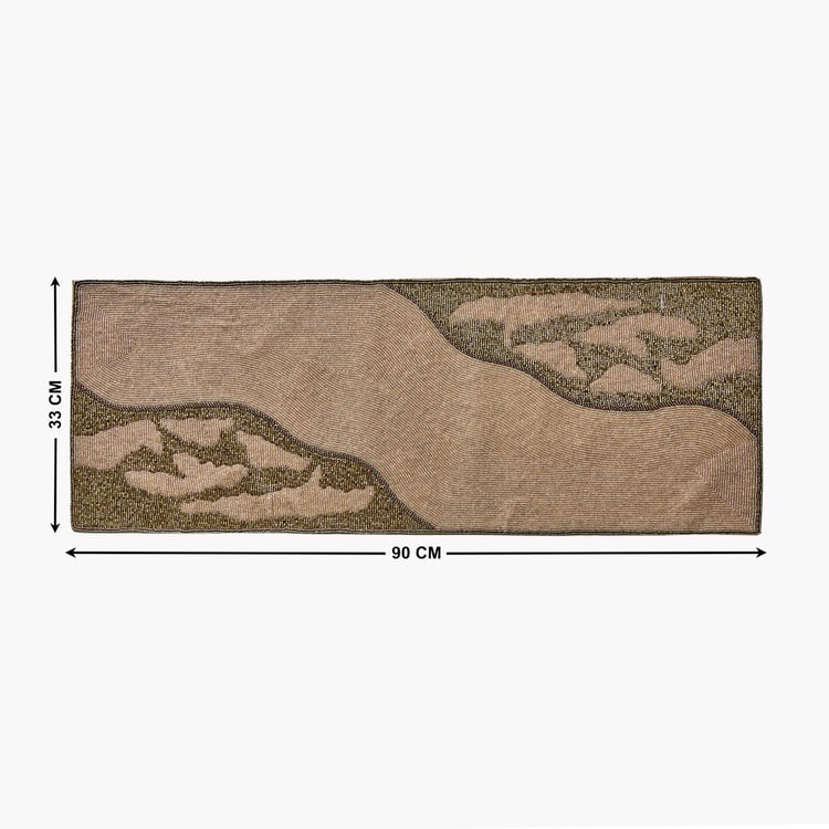 Halcyon Beaded Table Runner