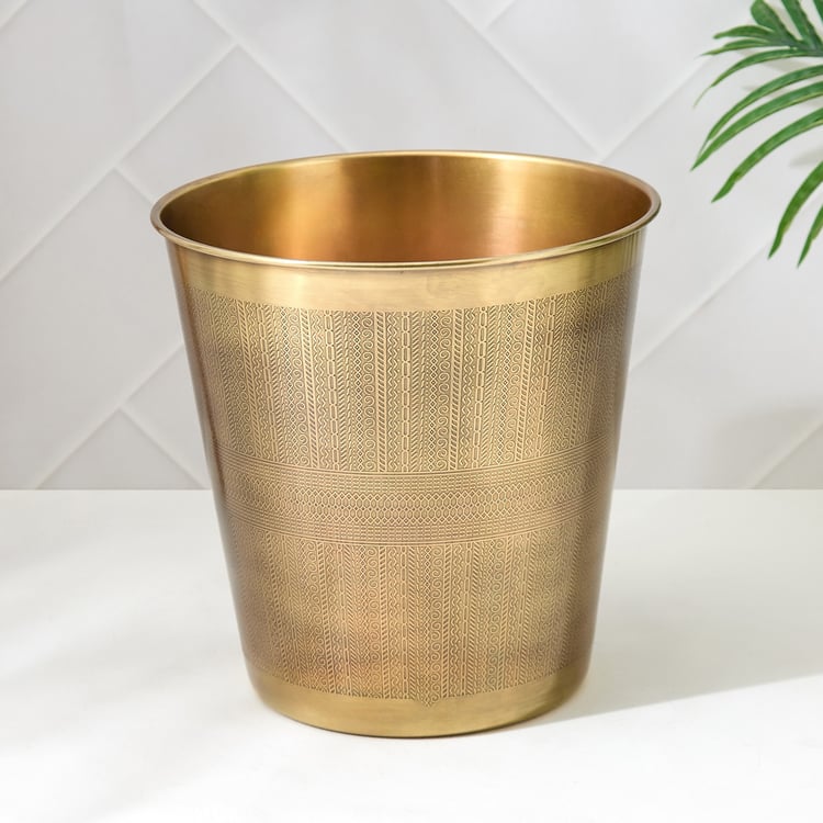 Harbour Royal Stainless Steel Open Waste Bin - 7L