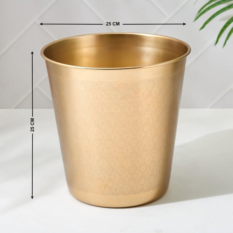 Harbour Royal Stainless Steel Open Waste Bin - 7L