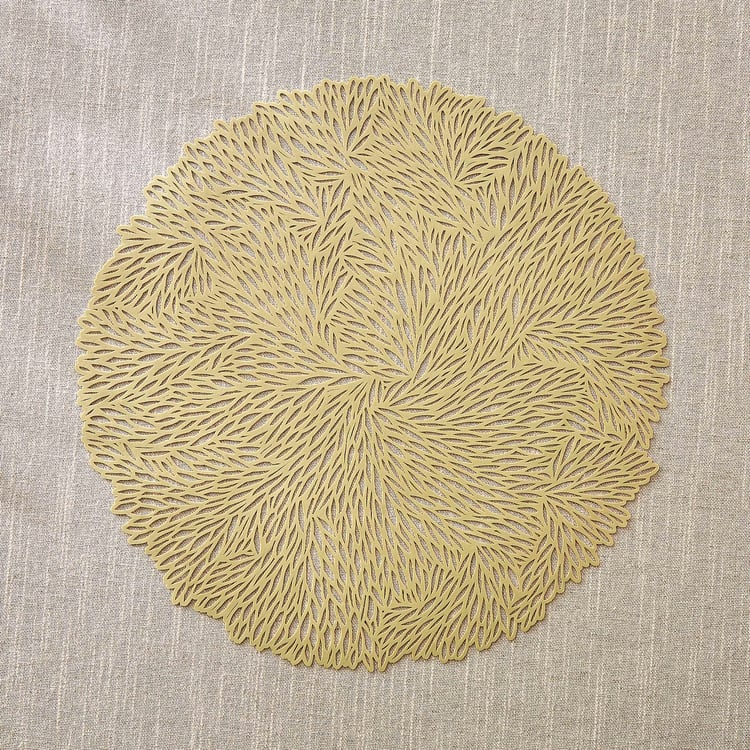 Cinder PVC Leaf Placemat