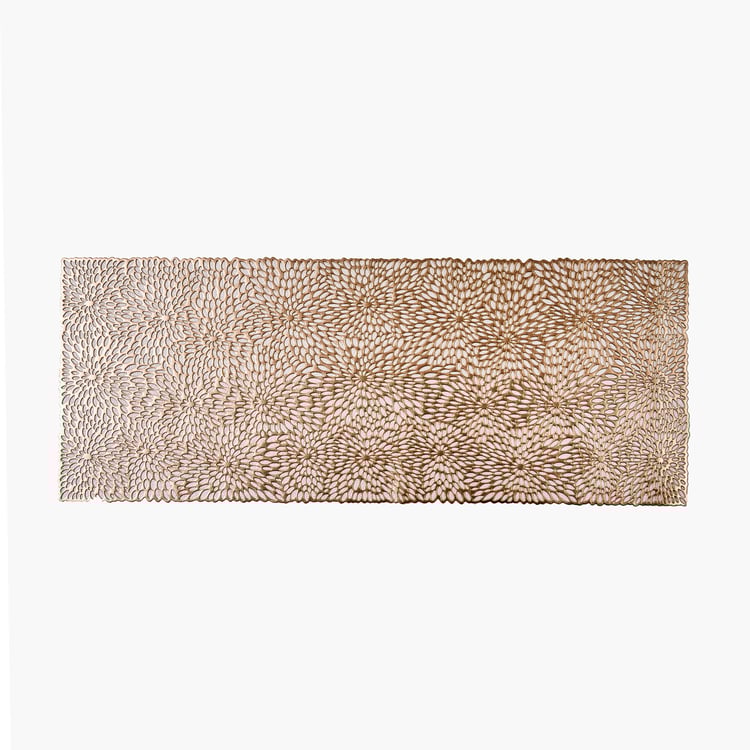 Cinder Flower PVC Cut-Out Table Runner