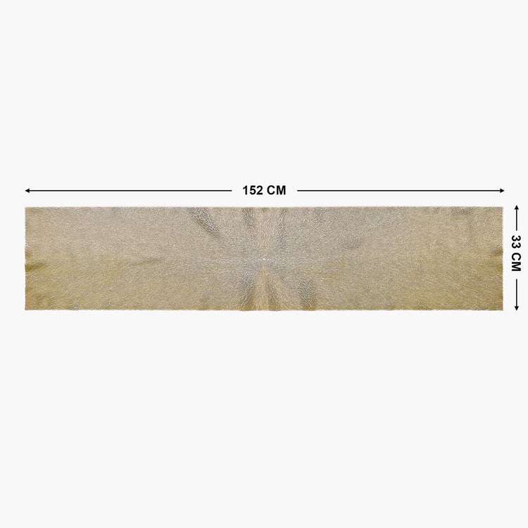 Cinder Hay PVC Table Runner
