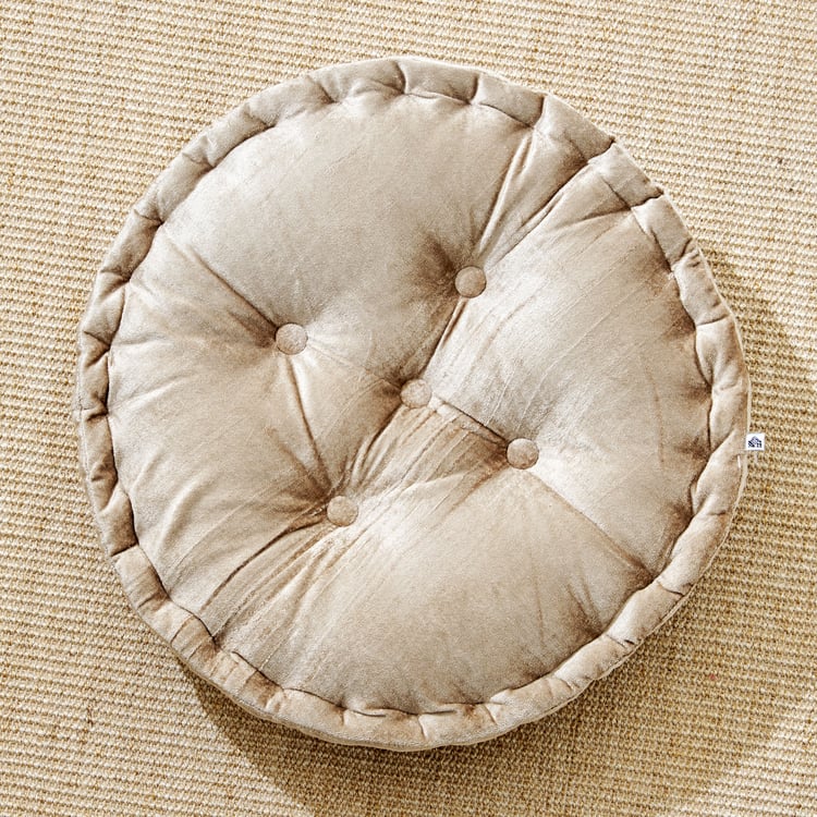 Poise Solidus Velvet Floor Cushion - 45x10cm