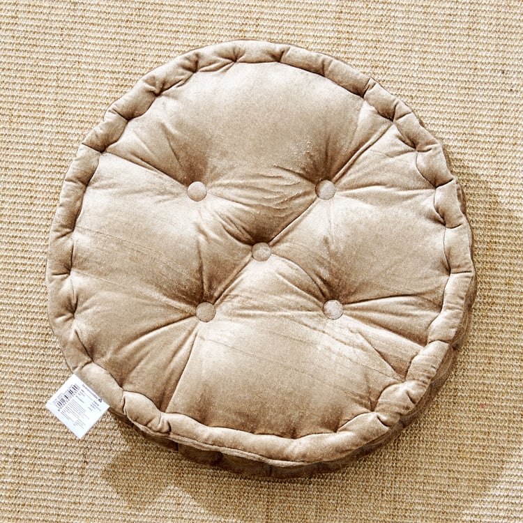 Poise Solidus Velvet Floor Cushion - 45x10cm