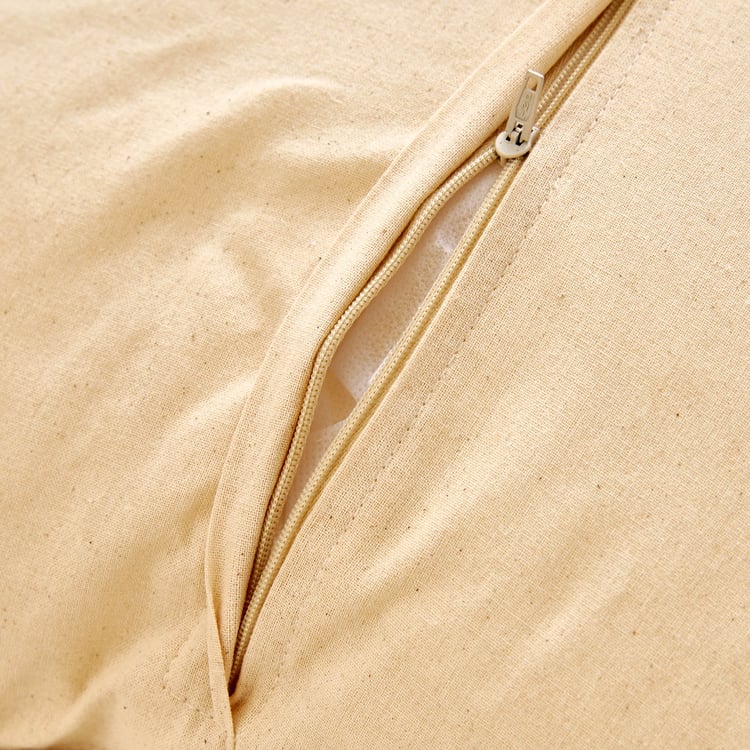 Dew Decor Cordmuse Embroidered Filled Cushion - 45x45cm