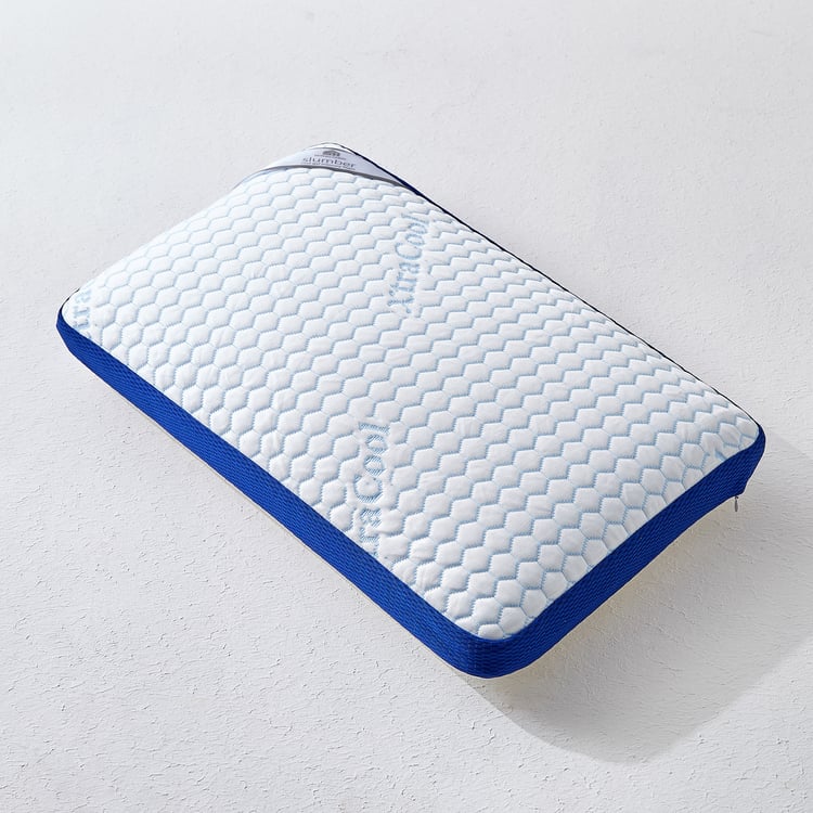 Slumber Breeze Gel Infused Memory Foam Set of 2 Pillows - 55x35cm